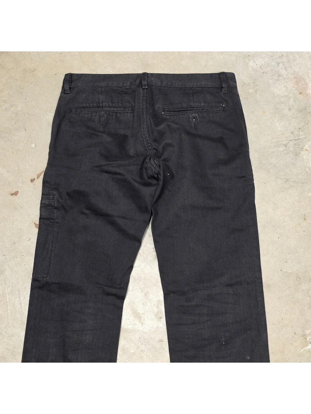 Mads Norgaard Men’s Five Pocket Pant 32 x33Peak Denim Black Cotton Stretch Cargo